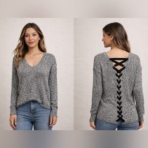 Harper Heritage tweed texture Sweater size Large